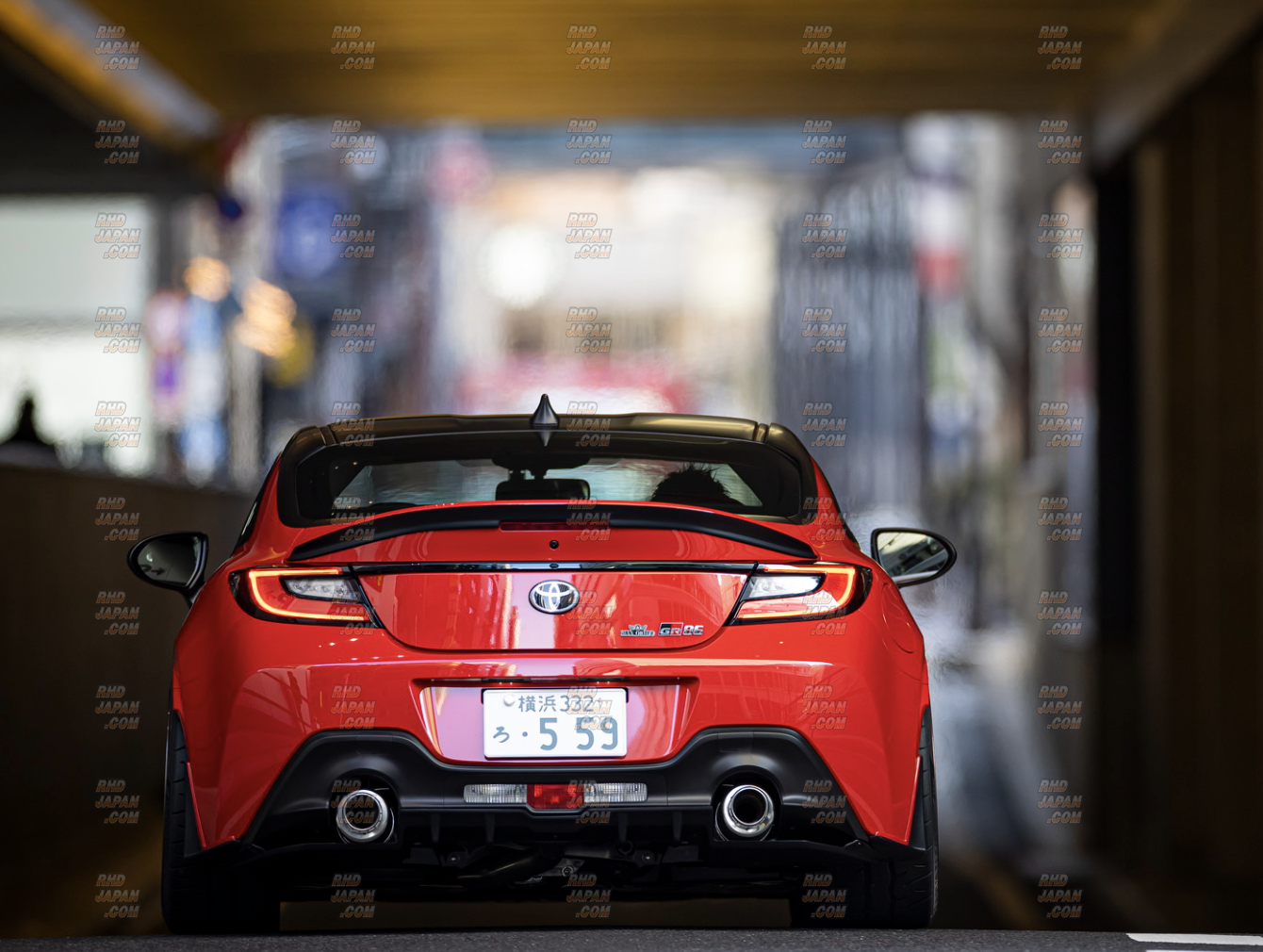 Max Orido X AKEa GR86 Style Collaboration Trunk Spoiler Unpainted